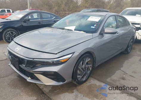 2025 Hyundai Elantra Limited from USA, damaged, VIN KMHLP4DG5SU975561